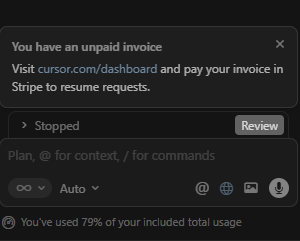 Cursor年度会员踩坑：付费不到半个月，账户被锁还多花100+美元
